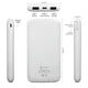 Внешний аккумулятор Bplanner Power 2 ST, soft touch, 10000 mAh, белый - фото № 4
