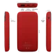 Внешний аккумулятор Bplanner Power 3 ST, soft touch, 10000 mAh, красный - фото № 4