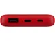 Внешний аккумулятор Evolt Powerbank C2, 10000 mAh, красный - фото № 4