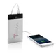 Внешний аккумулятор XD Collection Flat, 6000 mAh, черный/белый - фото № 3