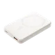 Внешний аккумулятор Largo PD 5000mAh с функцией беспроводной зарядки 15W, белый - фото № 1