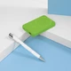 Внешний аккумулятор Largo PD 5000mAh с функцией беспроводной зарядки 15W, салатовый - фото № 8