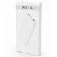 Внешний аккумулятор Polus на 10000 mAh, soft touch, белый - фото № 6
