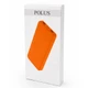 Внешний аккумулятор Polus на 10000 mAh, soft touch, оранжевый - фото № 6