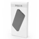 Внешний аккумулятор Polus на 10000 mAh, soft touch, серый - фото № 6