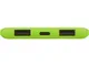 Внешний аккумулятор Powerbank C1 на 5000 mAh, зеленый - фото № 4