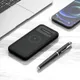 Внешний аккумулятор с беспроводной зарядкой Odyssey, 10000 mAh, черный - фото № 2