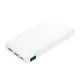 Внешний аккумулятор с подсветкой Ancor PD Plus, 10000 mAh, белый - фото № 1