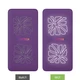 Внешний аккумулятор с подсветкой Ancor PD Plus, 10000 mAh, фиолетовый - фото № 12