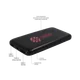 Внешний аккумулятор с подсветкой Bplanner Power 4 ST, 8000 mAh, черный / красный - фото № 5