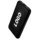 Внешний аккумулятор с подсветкой гравировки Kugo, 10000 mAh, черный - фото № 1
