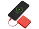 Внешний аккумулятор со встроенным кабелем USB-C Evolt «Дэнси», 5000 mAh, красный - фото № 3
