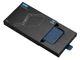 Внешний аккумулятор со встроенным кабелем USB-C Evolt «Дэнси», 5000 mAh, синий - фото № 5