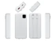 Внешний аккумулятор со встроенными кабелями Evolt «Фрэйм Про», 20000 mAh, белый - фото № 3