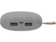 Внешний аккумулятор в форме камня Stone, 10400 mAh, серый - фото № 5