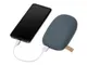 Внешний аккумулятор в форме камня Stone, 10400 mAh, темно-серый - фото № 2