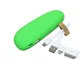 Внешний аккумулятор в форме камня Stone, 2600 mAh, зеленый - фото № 2