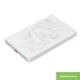 Внешний аккумулятор Atlantis PD 5000mAh с функцией беспроводной зарядки 15W, серебряный - фото № 13