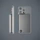 Внешний аккумулятор беспроводной магнитный Olmio QM-16, 10000 mAh, темно-серый - фото № 1