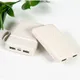 Внешний аккумулятор Bizzon Wheat Power 10000 mAh, бежевый - фото № 4