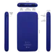Внешний аккумулятор Bplanner Power 2 ST, soft touch, 10000 mAh, синий - фото № 4