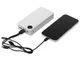 Внешний аккумулятор c быстрой зарядкой Evolt Mild Pro на 20 000 mAh, soft-touch, белый - фото № 2