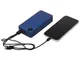 Внешний аккумулятор c быстрой зарядкой Evolt Mild Pro на 20 000 mAh, soft-touch, синий - фото № 2