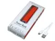 Внешний аккумулятор Digi, 2600 mAh, оранжевый - фото № 3
