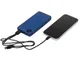 Внешний аккумулятор Evolt Mild на 10 000 mAh, soft-touch, синий - фото № 2