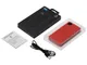 Внешний аккумулятор Evolt Mild, soft-touch, 10 000 mAh, красный - фото № 8