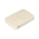 Внешний аккумулятор магнитный Union PD, 10000 mAh, бежевый - фото № 1