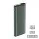 Внешний аккумулятор Olmio QL-10, 10000 mAh, темно-зеленый - фото № 1