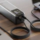 Внешний аккумулятор Olmio T-30, 30000 mAh, серебристый - фото № 8