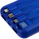 Внешний аккумулятор Omni Qi, 10000 mAh, синий - фото № 6