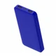 Внешний аккумулятор Polus на 10000 mAh, soft touch, синий - фото № 3