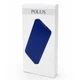 Внешний аккумулятор Polus на 10000 mAh, soft touch, синий - фото № 6