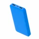 Внешний аккумулятор Polus на 10000 mAh, soft touch, ярко-синий - фото № 3