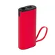 Внешний аккумулятор Rombica NEO Tech, 10000 mAh, красный / черный - фото № 1