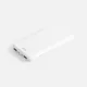 Внешний аккумулятор с беспроводной зарядкой Uniscend All Day Wireless 10000 mAh, белый - фото № 1