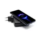 Внешний аккумулятор с беспроводной зарядкой и сетевым адаптером Gemini, 10000 mAh, черный - фото № 2