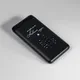 Внешний аккумулятор с подсветкой Bizzon OMG Flash 10, 10000 мАч, soft touch, синий - фото № 4