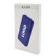 Внешний аккумулятор с подсветкой гравировки Kugo, 10000 mAh, синий - фото № 6