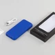 Внешний аккумулятор с подсветкой логотипа и присосками Sticky Softtouch, 10000 mAh, синий - фото № 5