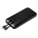 Внешний аккумулятор с подсветкой Portobello Optima, 10000 mAh, черный - фото № 4