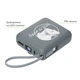 Внешний аккумулятор с подсветкой Ritter PD 10000 mAh с функцией беспроводной зарядки 15W, серый - фото № 13