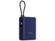 Внешний аккумулятор со встроенным кабелем Xiaomi 33W Power Bank Integrated Cable, 10000 mAh, синий - фото № 2