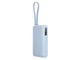 Внешний аккумулятор со встроенным кабелем Xiaomi 67W Power Bank Integrated Cable, 10000 mAh, голубой - фото № 1