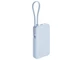 Внешний аккумулятор со встроенным кабелем Xiaomi 67W Power Bank Integrated Cable, 10000 mAh, голубой - фото № 3