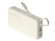Внешний аккумулятор со встроенным кабелем Xiaomi 67W Power Bank Integrated Cable, 20000 mAh, бежевый - фото № 7