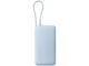 Внешний аккумулятор со встроенным кабелем Xiaomi 67W Power Bank Integrated Cable, 20000 mAh, голубой - фото № 4